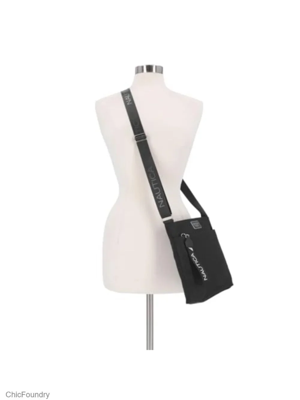 Nylon Small Crossbody Bag with Adjustable Strap